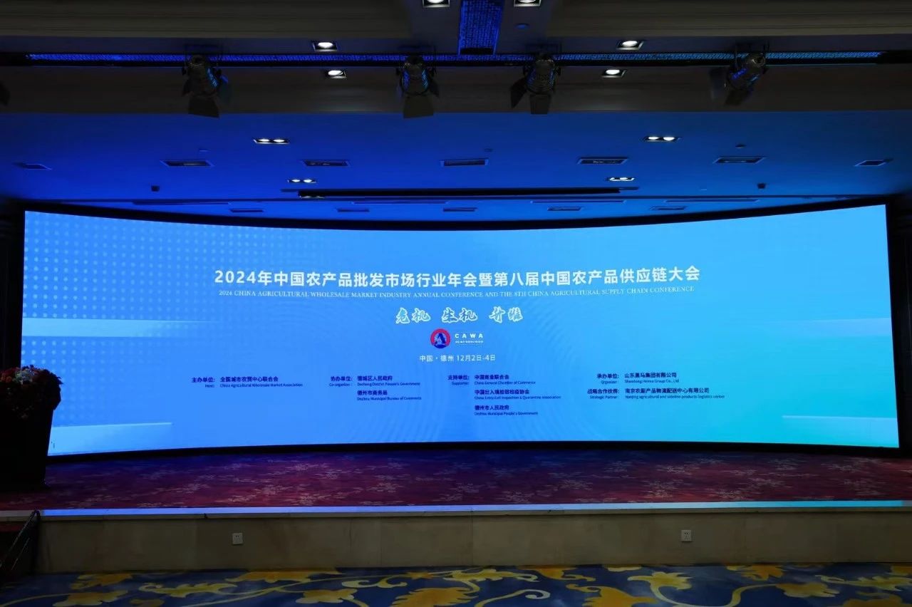 百安港農(nóng)產(chǎn)品批發(fā)市場(chǎng)榮獲&ldquo;2024年度農(nóng)產(chǎn)品批發(fā)市場(chǎng)行業(yè)最具成長(zhǎng)力市場(chǎng)&rdquo;