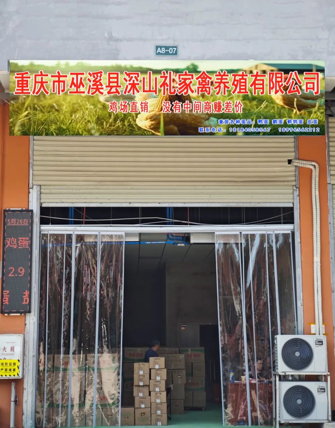 喜報 | 重慶市巫溪縣深山禮家禽養(yǎng)殖有限公司入駐百安港農(nóng)產(chǎn)品批發(fā)市場